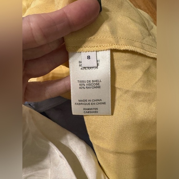 Rebecca Taylor Color-Blocked Twill Dress - Picture 10 of 10